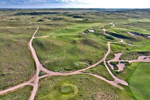 Sand Hills 9th Hole Aerial